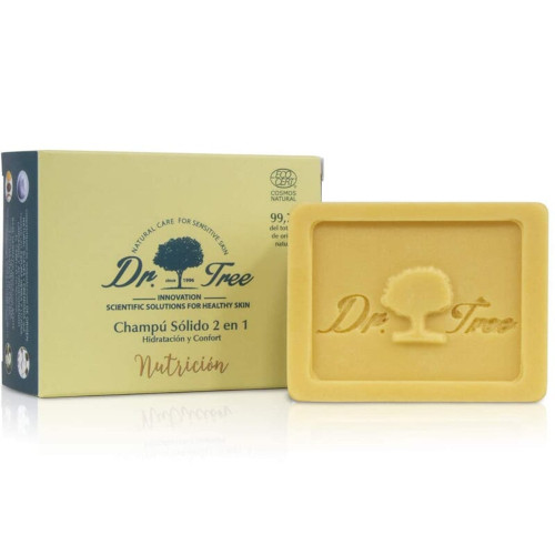 Dr tree champú sólido 2 en 1 nutrición