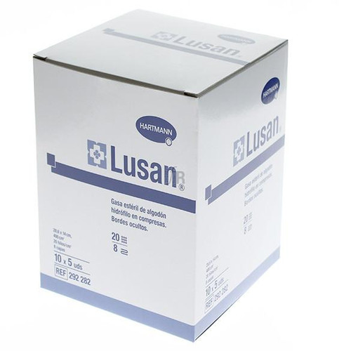 GASA ESTERIL ALGODON HIDROFILO COMPRESAS LUSAN S