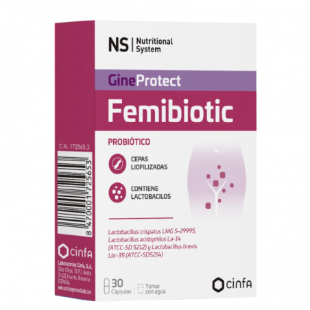 NS FEMIBIOTIC 30 CAPS
