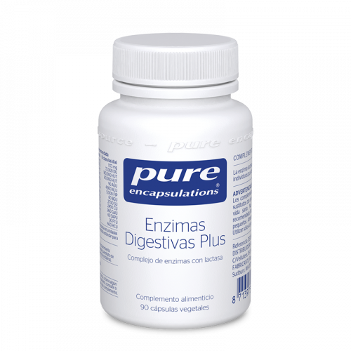 PURE ENCAPSULATIONS ENZIMAS DIGESTIVAS PLUS 90 COM