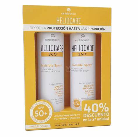 HELIOCARE 360 PACK 2 SPRAY INVISIBLE