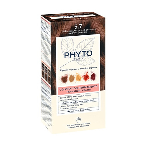 PHYTOCOLOR 5.7 CASTAÑO MARRON CLARO.