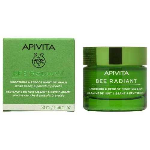 Apivita bee radiant gel - bálsamo noche alisa & amp; restaura 50 ml