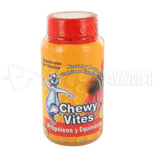 Chewy vites, propóleos y equinácea. envase con 60 UDS.
