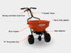 Echo RB-60 – 60 lb Professional Tow-Behind Broadcast Spreader