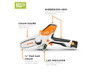 STIHL BATTERY HAND TOOL GTA 26 W/ AS 2 BATTERY & AL 1 CHARGER