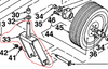 3660224 - WDMT,FRONT WHEEL SUPPORT
