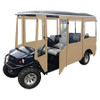 DoorWorks Sunbrella Enclosure for EZGO Shuttle 6 | Hinged Door Kit
