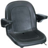 Tractor Seat Extra High Back W/armrests