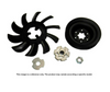Kit, Fan & Pulley 70948HYD package std