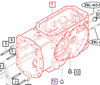 CASE, RR Transmission - 14942400013M package std
