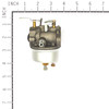CARBURETOR,ASSEMBLY TECUMSEH 6 - 50-642