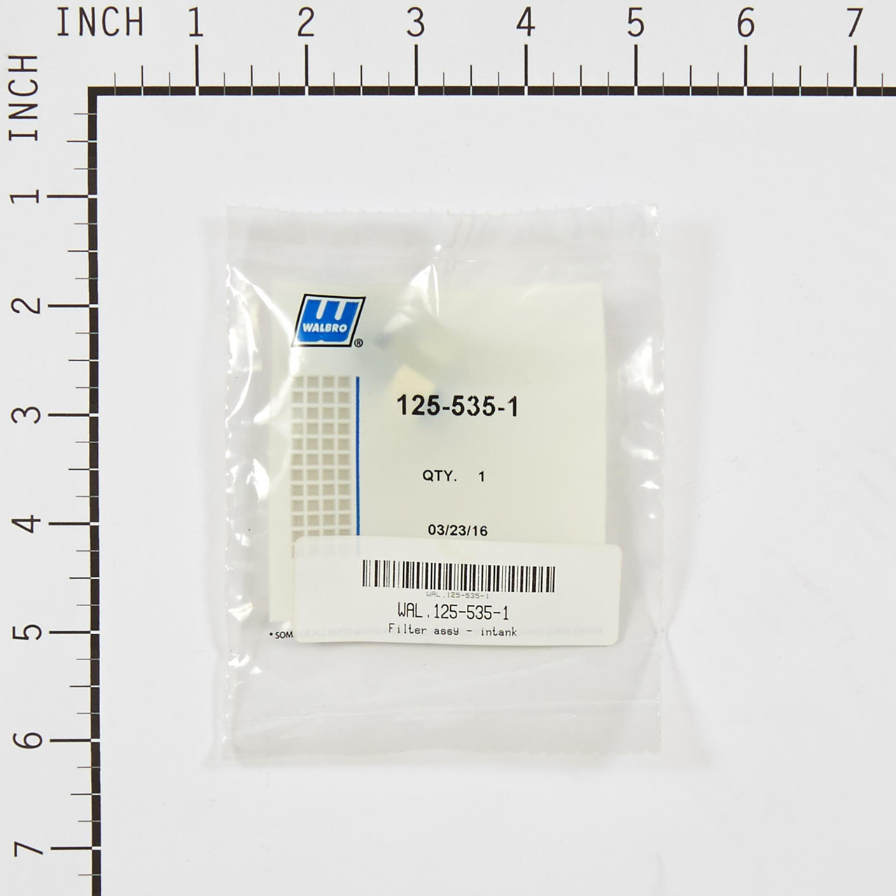 Filter assy - intank - 125-535-1