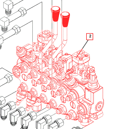 HYDRAULIC Valve - 6-Spool Mono - ATI113964 package std