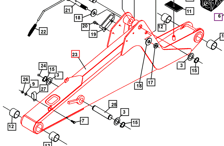BOOM Assembly - ATI86151 package std