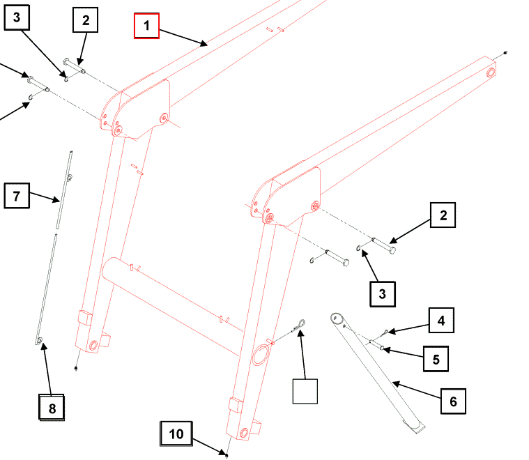 BOOM Assembly - KMW11003023 package std