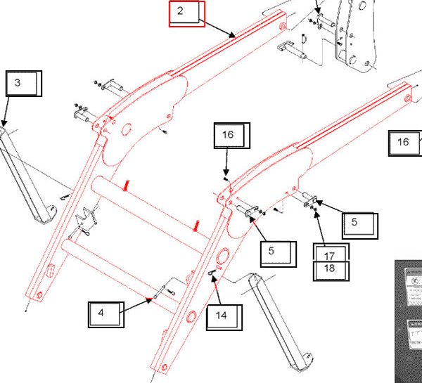 BOOM Assembly - KMW11003047 package std