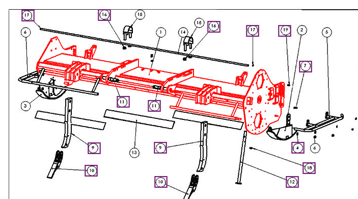 BODY ASSEMBLY ALABORA 250 - YP20006427 package std