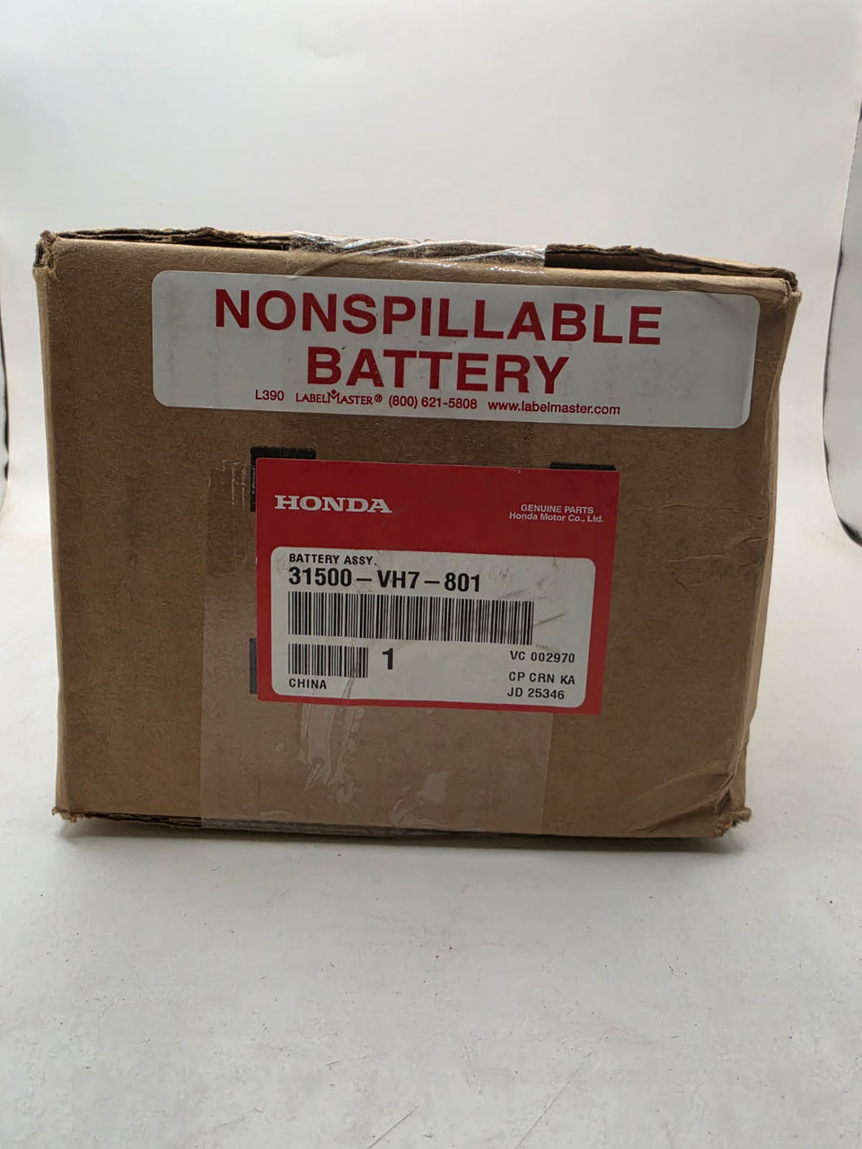 Honda 31500-VH7-801 - Lawn Mower Battery SHR3.6-12 (Replaces 31500