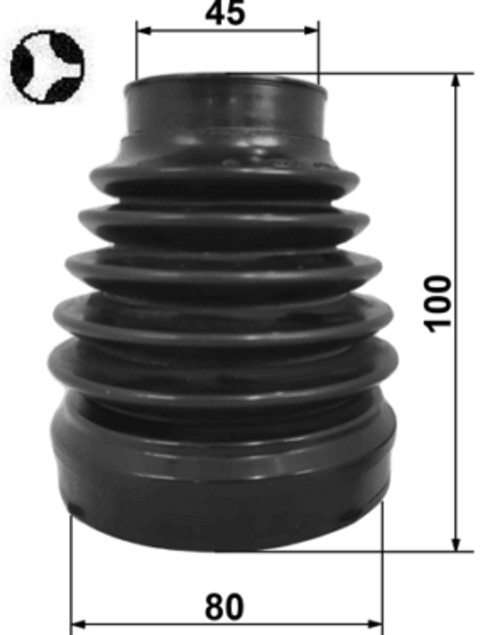BOOT, RUBBER - 35362-V45-A00 package std