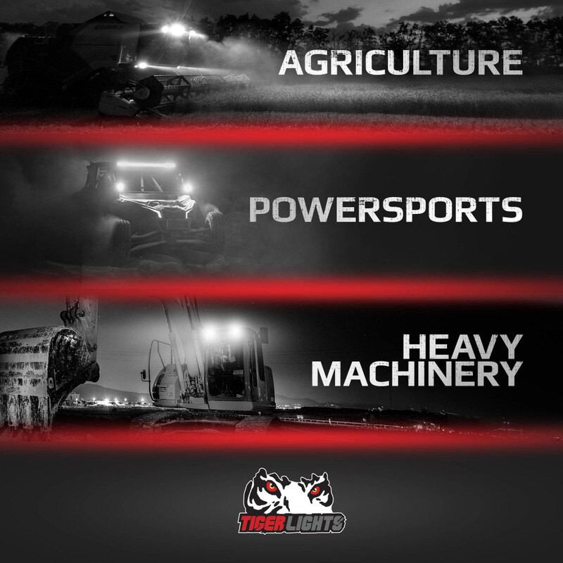 Stens CASEKIT-6 - Tiger Lights LED Light Kit Case/IH Steiger 4wd