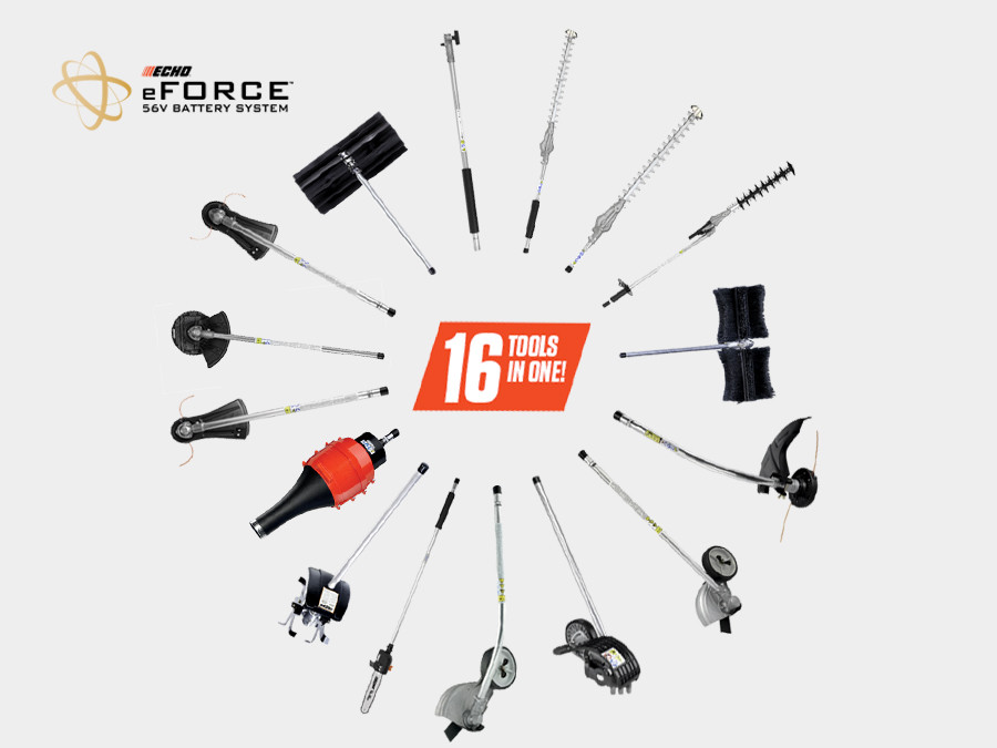 Echo DPAS-2600SB battery system with eFORCE™ 56V compatibility