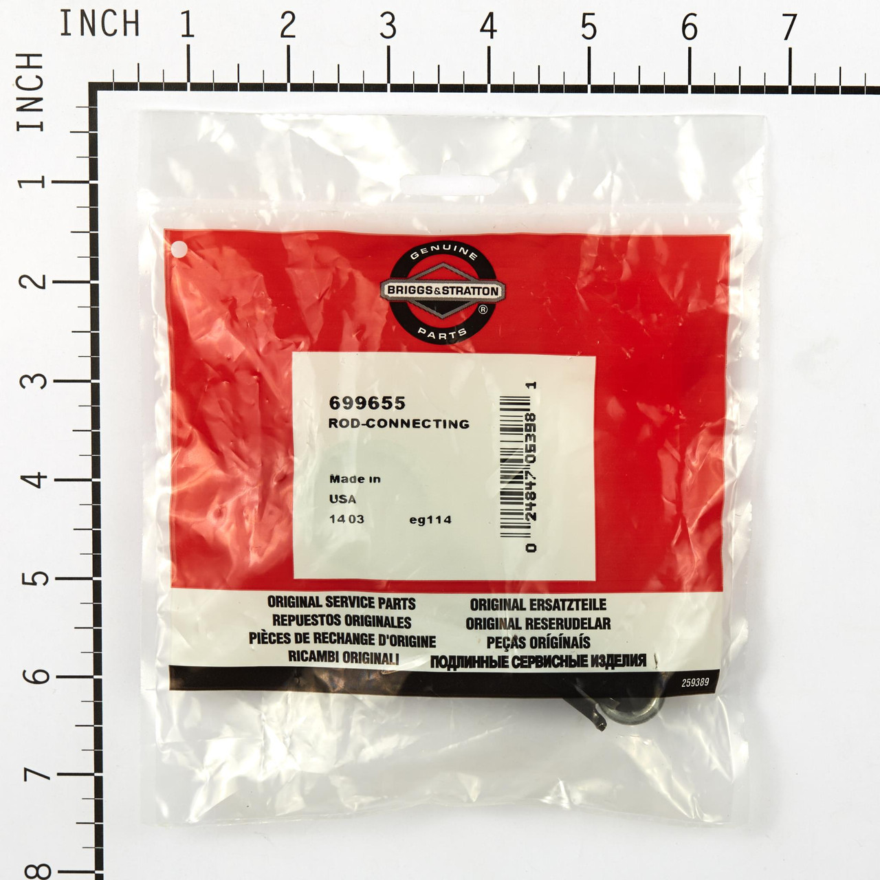 Briggs 699655 - Connecting Rod (Replaces 294201 & 294367)