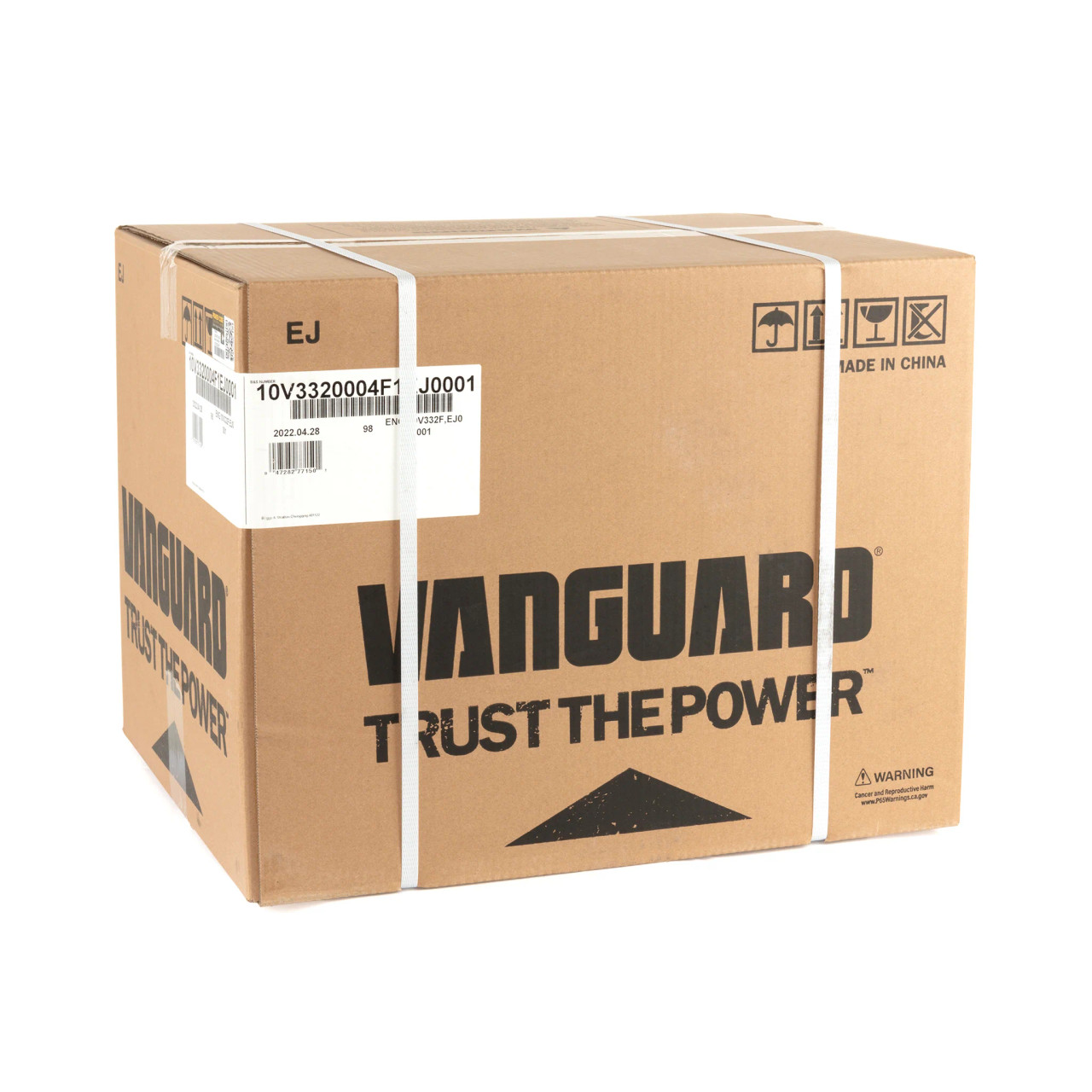 Vanguard® 5.0 HP 169cc Horizontal Shaft Engine 10V332-0004-F1 ENG,10V332F,EJ0001