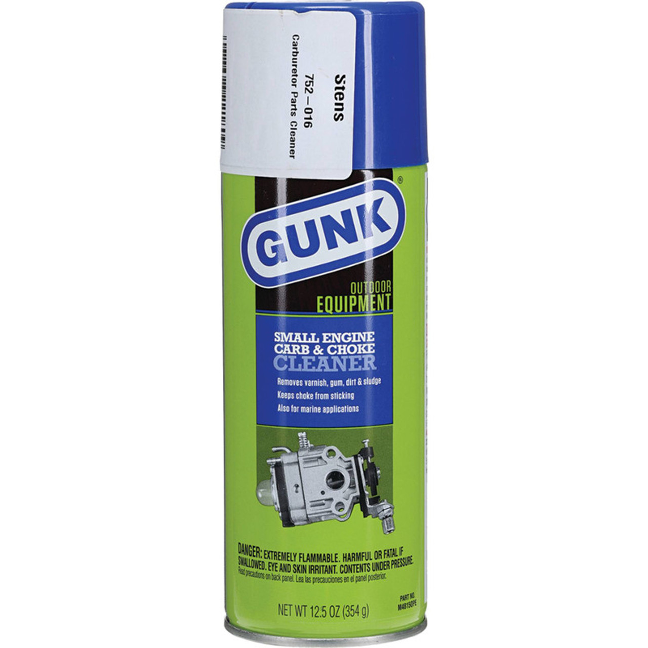 Stens 752-016 Gunk Carburetor Parts Cleaner 12.5 oz. Can