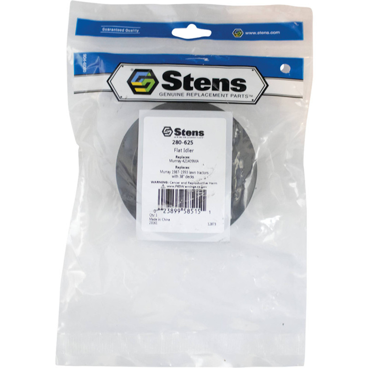 Stens 280-625 Flat Idler - (Replaces Hayter MY91179 MTD 098079 Murray 091179MA, 421409, 421409MA, 91179, 91179MA)