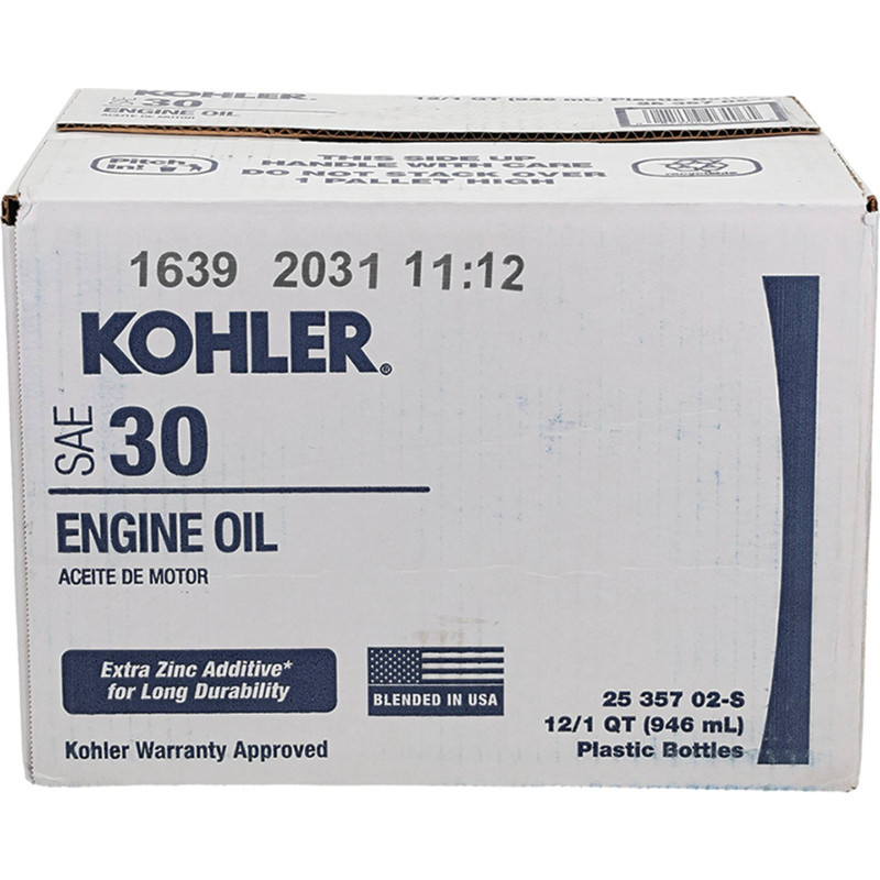 Stens 055-925 Kohler OEM 4-Cycle Engine Oil SAE 30