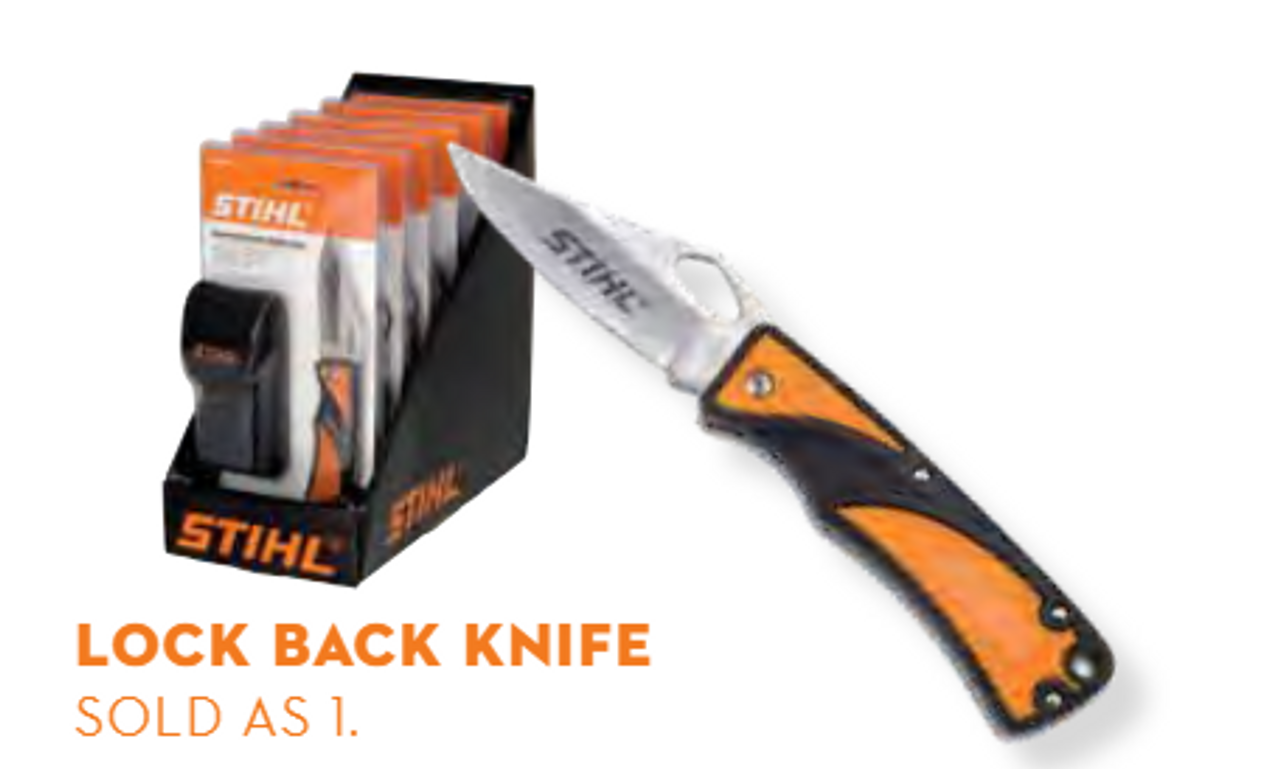 Stihl 840524 Lock Back Knife (Sold as each)