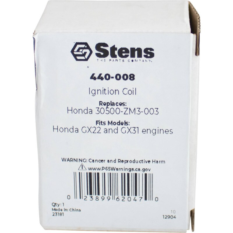 Stens 440-008 Ignition Coil (Replaces Honda 30500-ZM3-003)