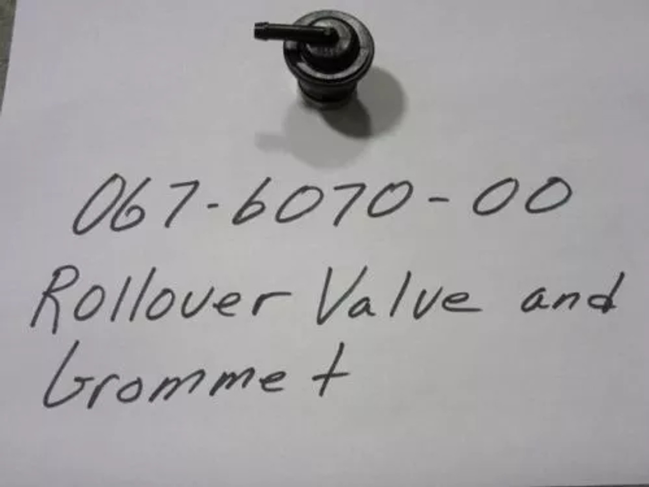 Bad Boy 067-6070-00 - Rollover Valve and Grommet New
