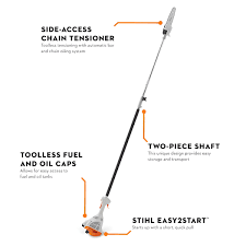 lightweight telescoping pole saw professional pruning equipment