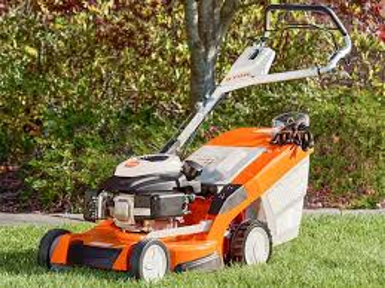 Stihl RM 756 YC aluminum deck mower with Kawasaki engine