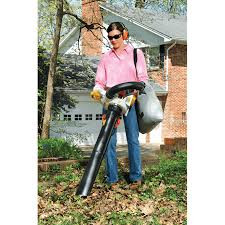 Stihl SH 56 C-E 2-in-1 shredder vac and blower with ergonomic design