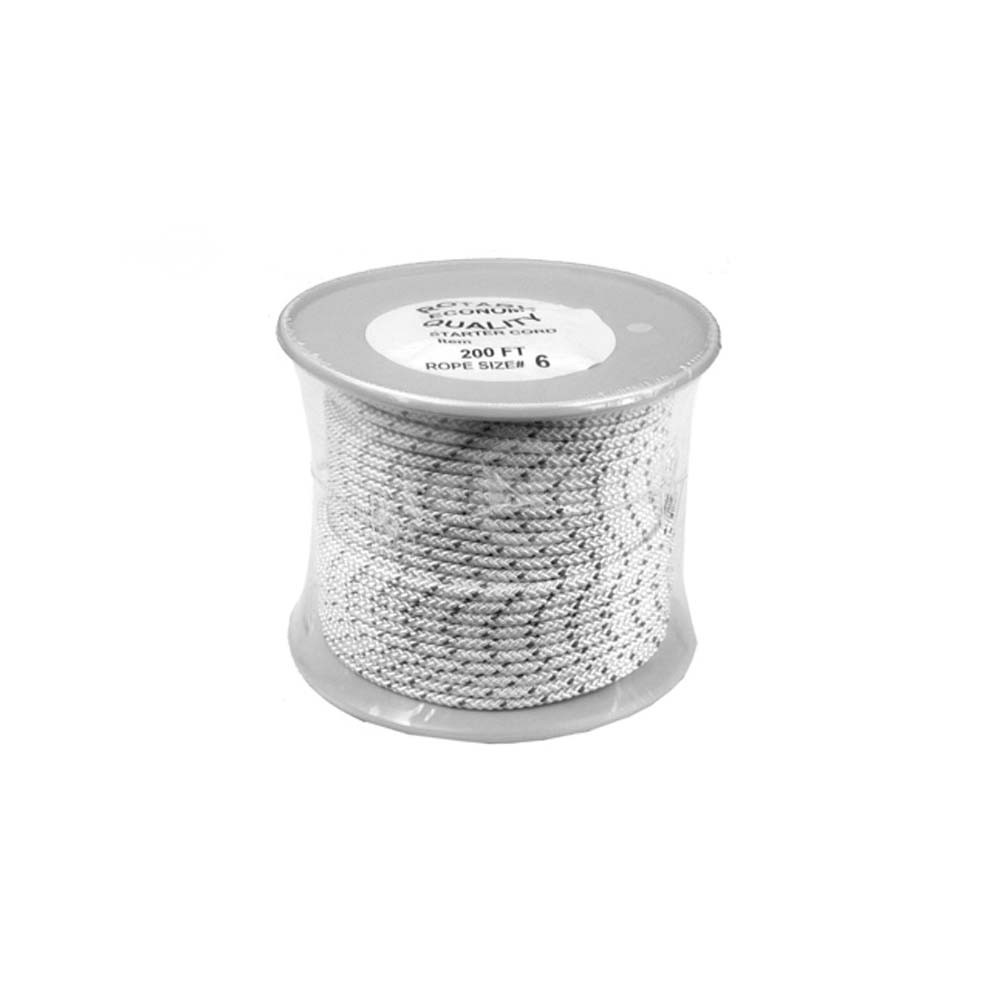 Rotary 11728 ROPE #6 X 200' ROLL ECONOMY - MYLON