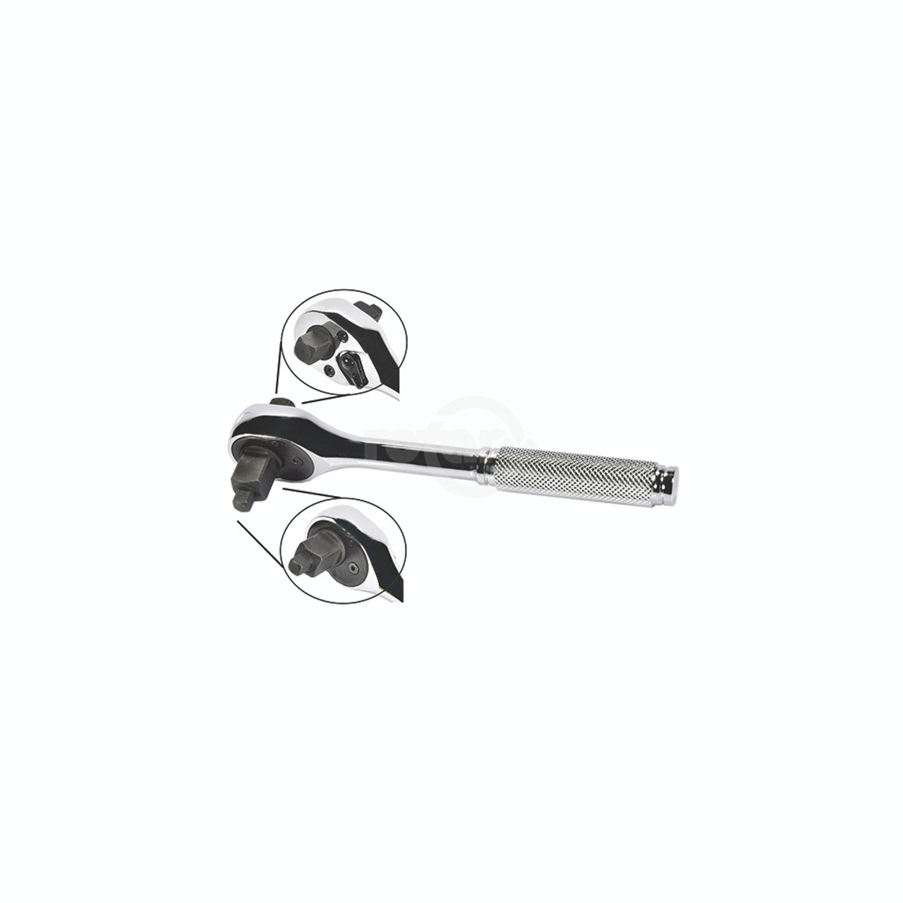 Rotary 14124 3 WAY RATCHET 1/4", 3/8", 1/2"