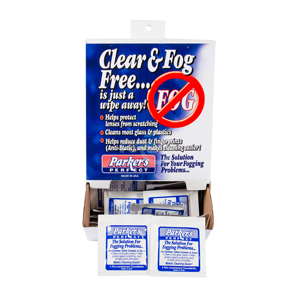 Rotary 15403 ANTI-FOG WIPES PARKER'S PERFECT