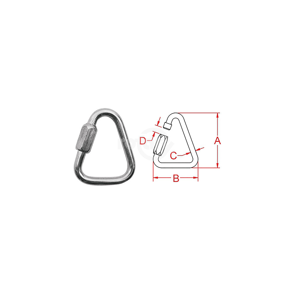 Rotary 16988 QUICK LINK TRIANGLE