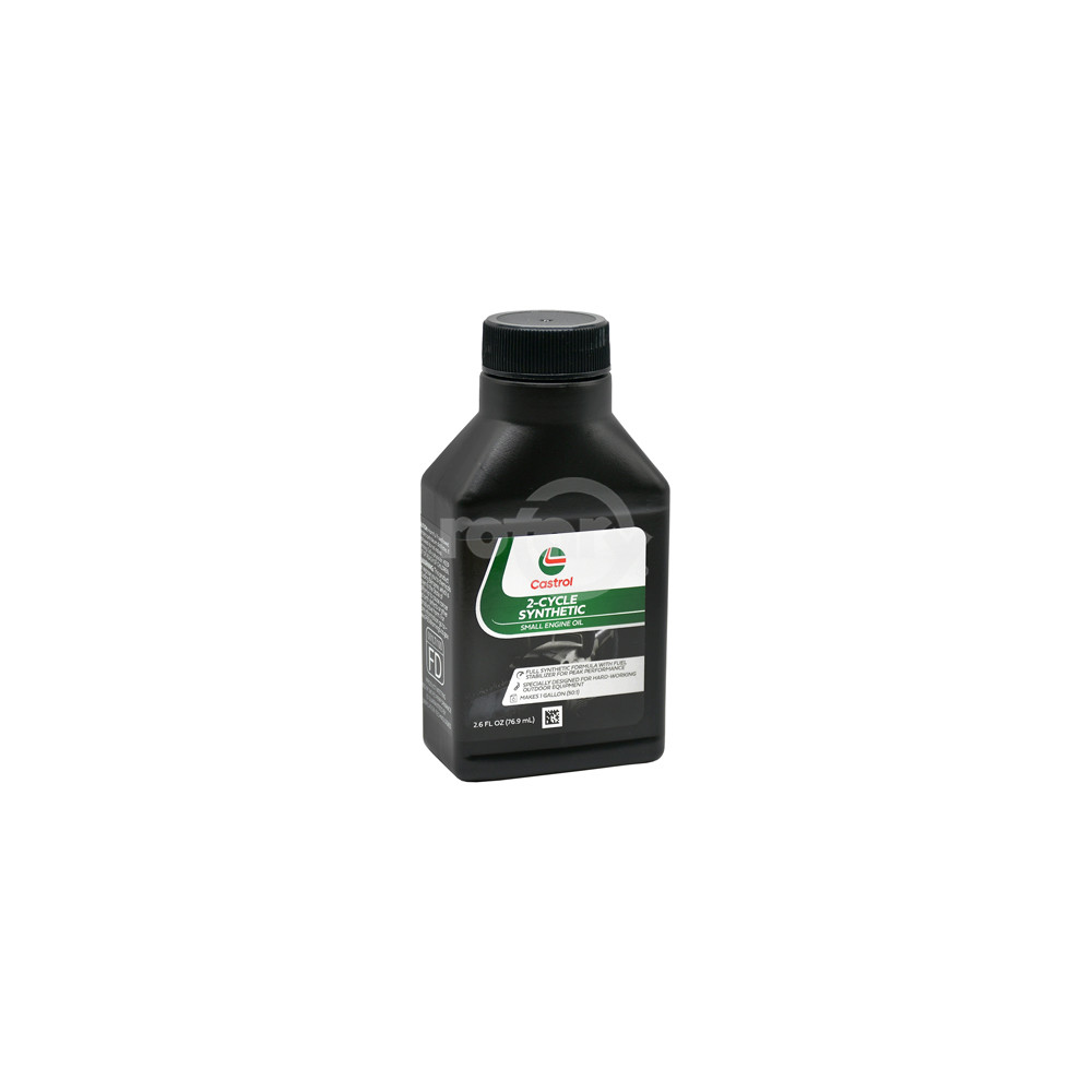 Rotary 215304 CASTROL 2CYCLE FULL SYN 2.6 OZ