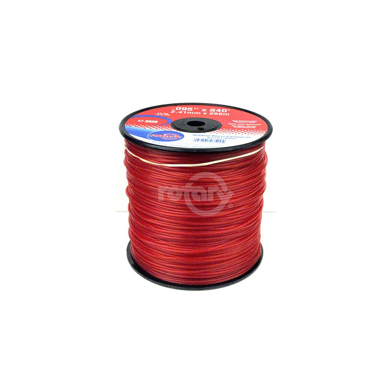 Rotary 3509 TRIMMER LINE .095 3# SPOOL RED COMMERCIA