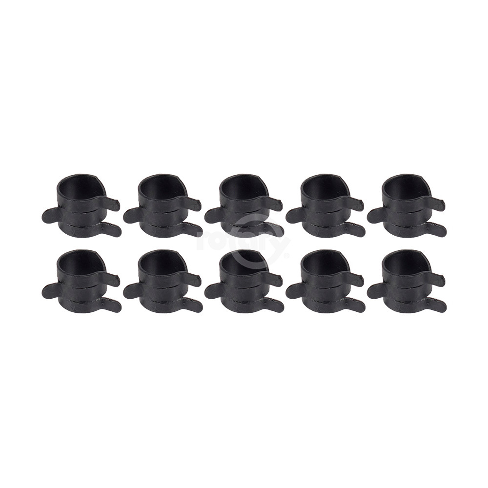 Rotary 5903 HOSE CLAMP 3/16" LINE (BLACK)