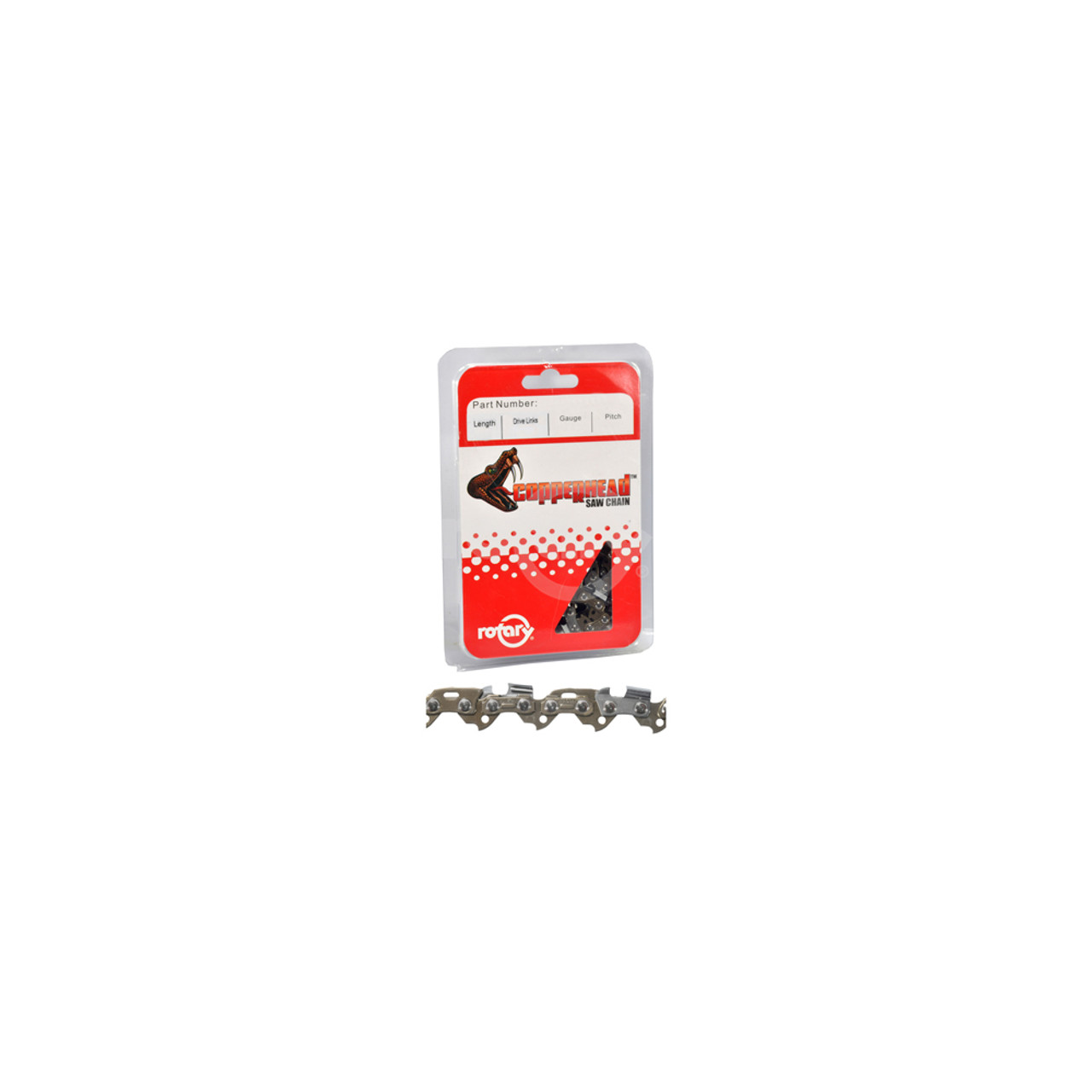 Rotary 7211034 .043 3/8 LP 34 LKS W/BL CHAIN