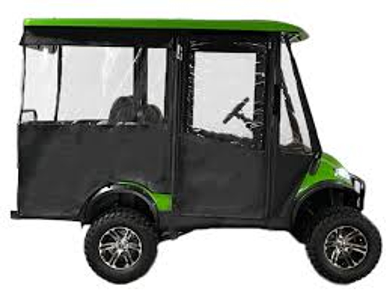 EZ-RXV-S Rear Seat Kit | 4-Passenger Upgrade for EZGO RXV Golf Cart