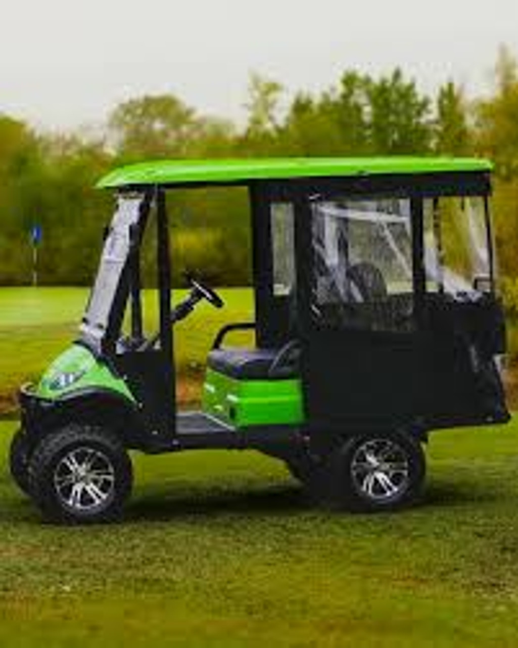 DoorWorks T-CC-CA300-SUN | Sunbrella Track Enclosure for Club Car CA300