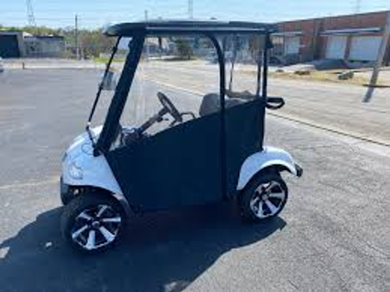 DoorWorks Sunbrella Enclosure for Club Car Precedent | Hinged Door Kit