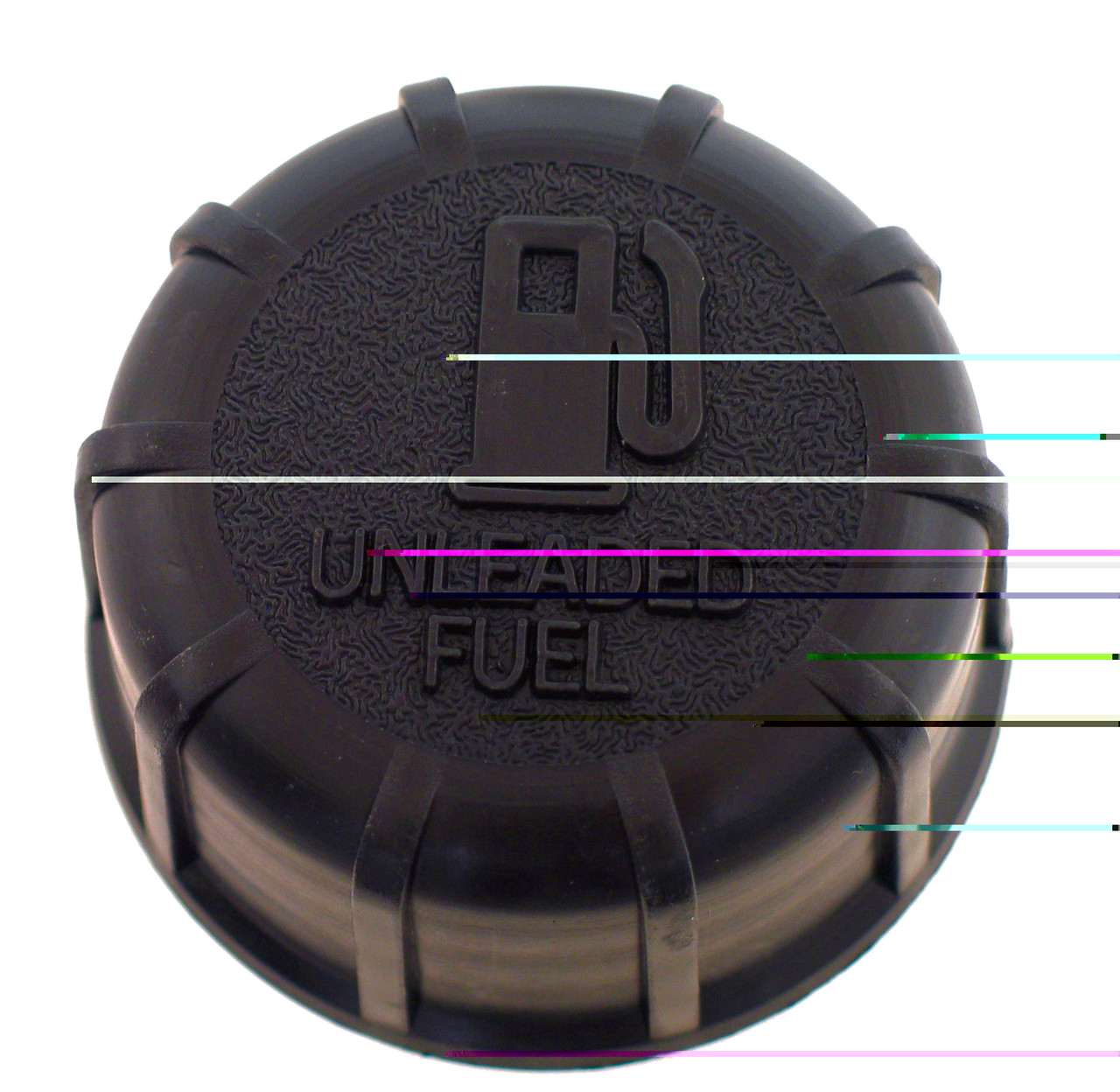 Gas Cap Tecumseh Black