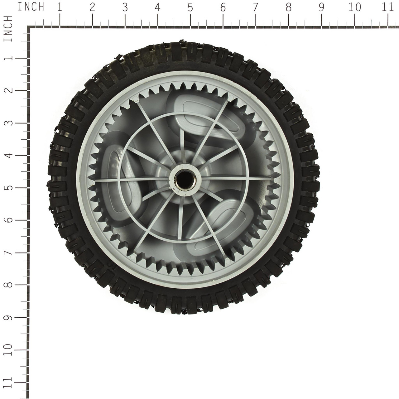 Wheel, 8x2 Hdmag Radii Gry Bu3